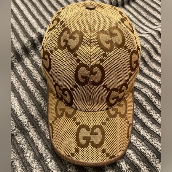 Gucci Other - Jumbo GG canvas baseball hat